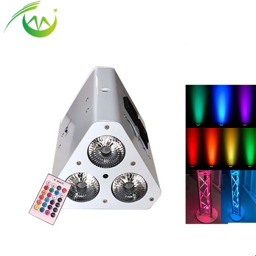 3*18W RGBWA UV 6in1 Wireless dmx Battery DJ Uplight