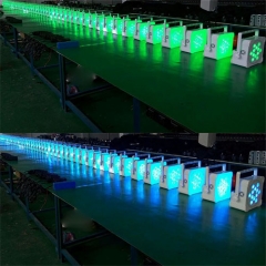 12*18W RGBWA UV 6in1 Wireless dmx Battery DJ uplighting