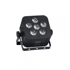 6*18W Wireless dmx Battery Operate LED DJ Uplighting