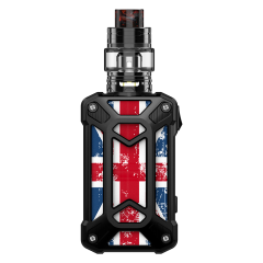 steel case UK flag black