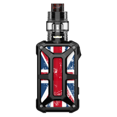 steel bone UK flag black