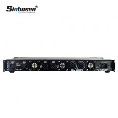 Amplificador de potência profissional Sinbosen K-1000 2 canais 1U Classe D