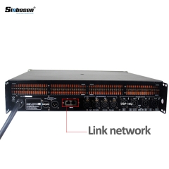 Sinbosen DSP6000Q 1300w amplificateur de puissance professionnel DSP à 4 canaux