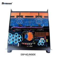 DSB6000Q Sinbosen DSP6000Q 4 canais de potência profissional DSP amplificador