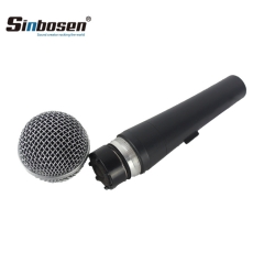 Sinbosen SM58 microphone de karaoké filaire professionnel de haute qualité