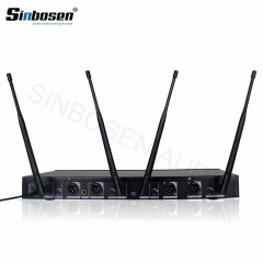 Sinbosen professional one to four channel wireless microphone UT-880E