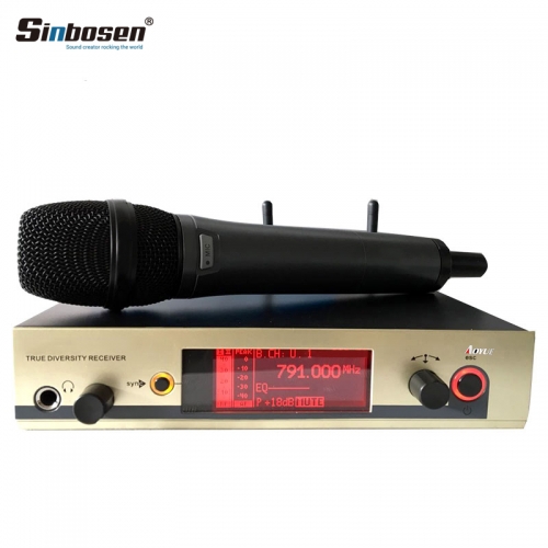 Micrófono inalámbrico profesional UHF de alta calidad Sinbosen EW300G3