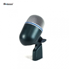 Kit de microfone dinâmico para bateria com fio para instrumento cardióide profissional Sinbosen BETADMK7