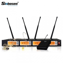 Sinbosen professional one to four channel wireless microphone UT-880E