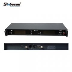 Sinbosen double channel high quality professional handheld wireless microphone SU-39