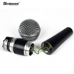 Sinbosen SM58 microphone de karaoké filaire professionnel de haute qualité