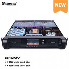 Sinbosen Touchscreen DSP-Modul Leistungsverstärker DSP22000q Professioneller DSP-Verstärker