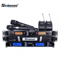 Sinbosen Nuevo Grupo Hg-890 Amplificador de Antena Sr2050 en Micrófono Inalámbrico Monitor de Oído Skm9000 para Equipos de Escenario
