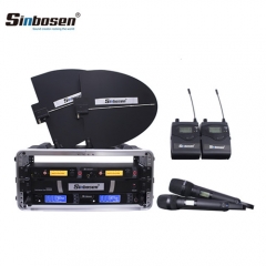 Sinbosen New Group Hg-890 Antenna Amplifier Sr2050 in Ear Monitor Skm9000 Wireless Microphone for Stage Equipment