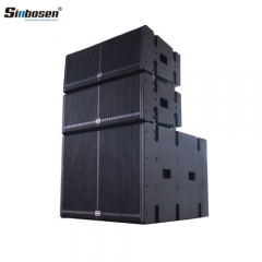 Alto-falante Sinbosen Dj Powered LA-208B (DSP) Alto-falante Professional Dual Line Array de 8 polegadas