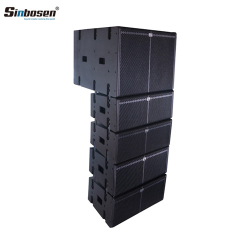 Sinbosen DJ Aktiver Lautsprecher LA-208B(DSP) Professioneller Dual 8 Zoll Line Array Lautsprecher