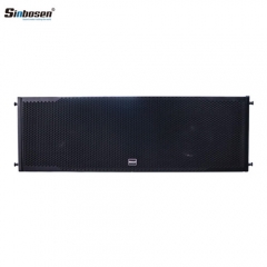 Alto-falantes line array profissionais Sinbosen dois alto-falantes line array LA-212 dj de 12 polegadas