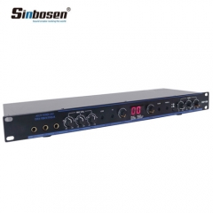 Processador digital de áudio de karaokê profissional Sinbosen 2 entrada 5 saída DSP-100