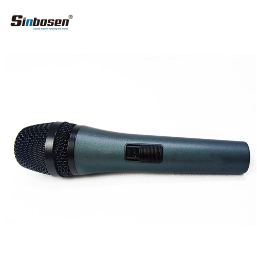 Sinbosen Dynamic Musical HyperCardioid Mic E845 Microphone de studio audio filaire portable