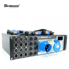 LAS5 + 1 Distributeur 8 canaux Système de son professionnel Ligne Haut-parleurs Contrôleur de puissance