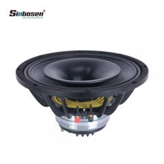 Sinbosen Professional D-300 Altavoz coaxial de 12 pulgadas Sonido DJ Neodimio Altavoz coaxial
