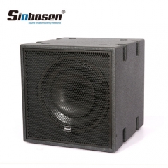 Haut-parleur coaxial Sinbosen D-400s Haut-parleur extérieur professionnel de sonorisation 500W Haut-parleur 15 pouces