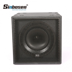 Altavoz coaxial Sinbosen D-400s Altavoz profesional de PA para exteriores 500W Altavoz de 15 pulgadas