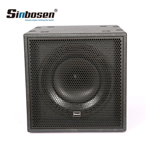 Haut-parleur coaxial Sinbosen D-400s Haut-parleur extérieur professionnel de sonorisation 500W Haut-parleur 15 pouces