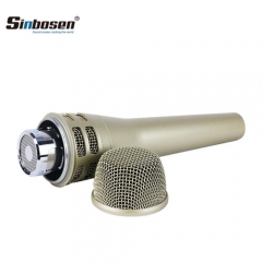 Sinbosen KSM8 Micrófono de mano dinámico con forma de corazón y con cable para escenario profesional