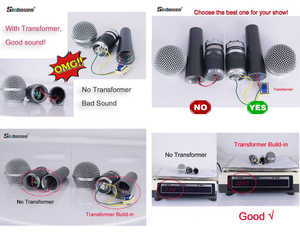 Appréciation du microphone filaire SM58 / BETA58A par les clients espagnols!