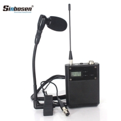 Sinbosen AXT100D UHF Micrófono inalámbrico profesional para instrumentos