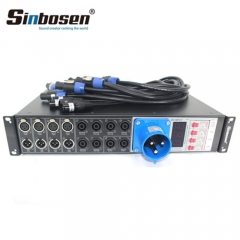 Sistema de sonido profesional Sinbosen Altavoz de matriz de línea LAS4 + 8 Distribuidor de controlador de potencia