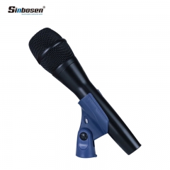 Micrófono dinámico con cable de mano Sinbosen Ksm9 Ksm9HS para desempeño profesional en el escenario