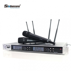 Sinbosen 2 way dj sound system SKM6000 professional wireless microphone