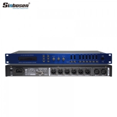 Sinbosen Karaoke Audioprozessor 2 Eingang 6 Ausgang Dp 226 Professioneller digitaler Audioprozessor