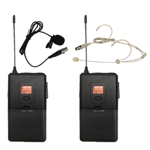 Sinbosen Professional Bodypack Headset Microfone de lapela de lapela