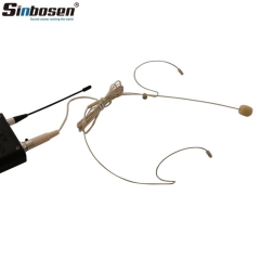 Sinbosen Professional Bodypack Headset Micrófono de solapa Lavalier