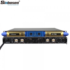 Sinbosen Amplificateur H-1700 Classe D stable de 2 ohms pour haut-parleurs large bande