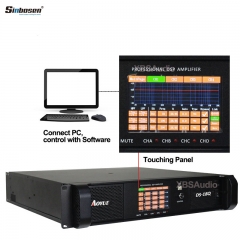 Sinbosen DSP 18000Q professional 4 channel class td board dsp power amplifier