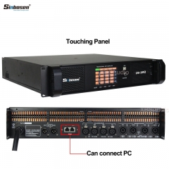Sinbosen DSP 18000Q profissional 4 canais classe placa td amplificador de potência dsp