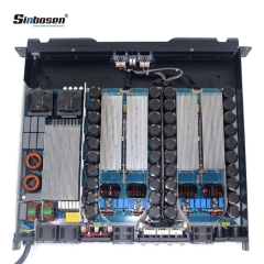 Poder superior do amplificador de poder do canal de Sinbosen FP22000Q 4 para o baixo grande