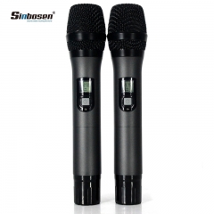 Microfone sem fio Sinbosen uhf SK-20 equipamento profissional de gravação de som microfone palco karaokê