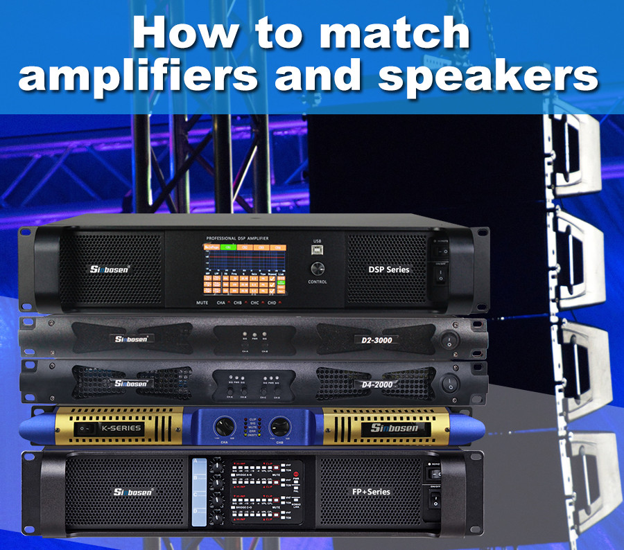 How to choose suitable amplifier for your professional speaker?