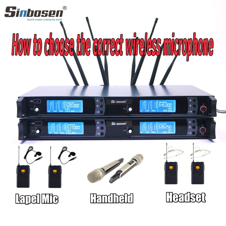 How to choose the correct one wireless microphone?