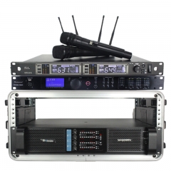 Sinbosen escenario karaoke amplificador micrófono procesador altavoces sistema de audio equipo de sonido dj audio profesional