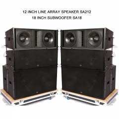 Sinbosen music equipment professional audio sound powered speakers microphone amplifier audio system