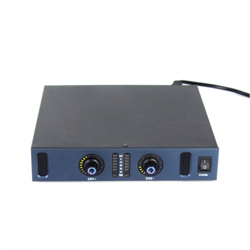 Novo Mini K2-450 2 canais de 450w karaokê amplificador de potência amplificador de home theater profissional com luz de sinal