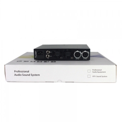 Nuevo Mini K2-450 2 canales 450w amplificador de karaoke amplificador de potencia amplificador profesional de cine en casa con luz de señal