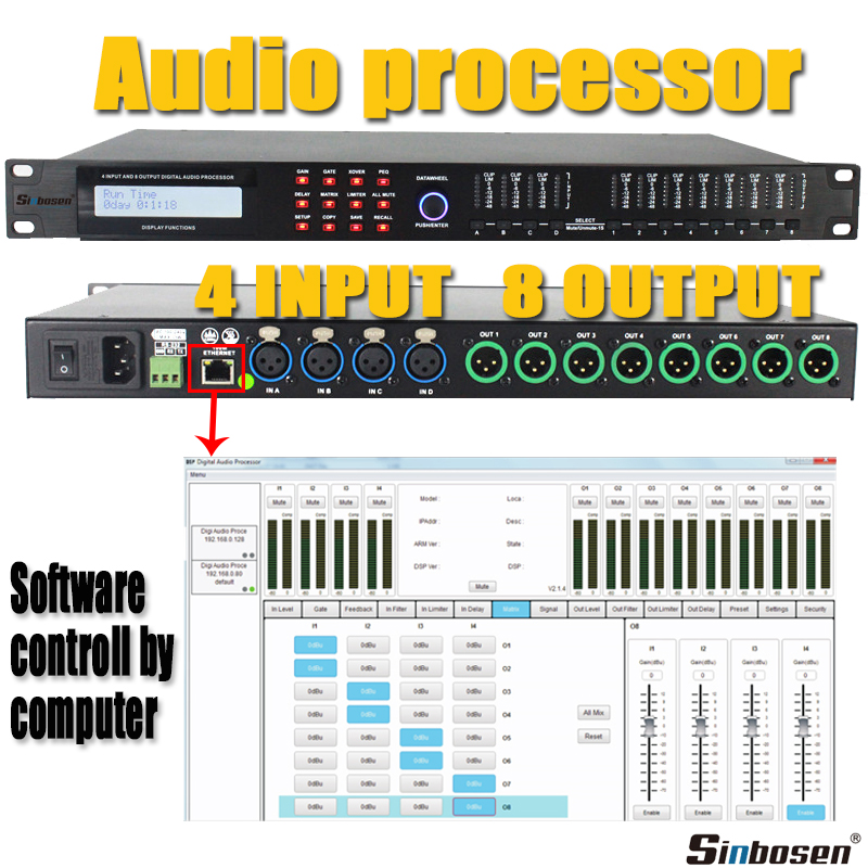 Função básica de processadores de áudio digital para introdução