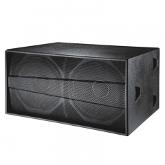 Altavoz subwoofer doble de 18 pulgadas S-218